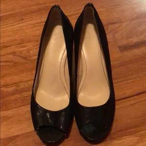 Calvin Klein Peep Toe Heels Size 8.5